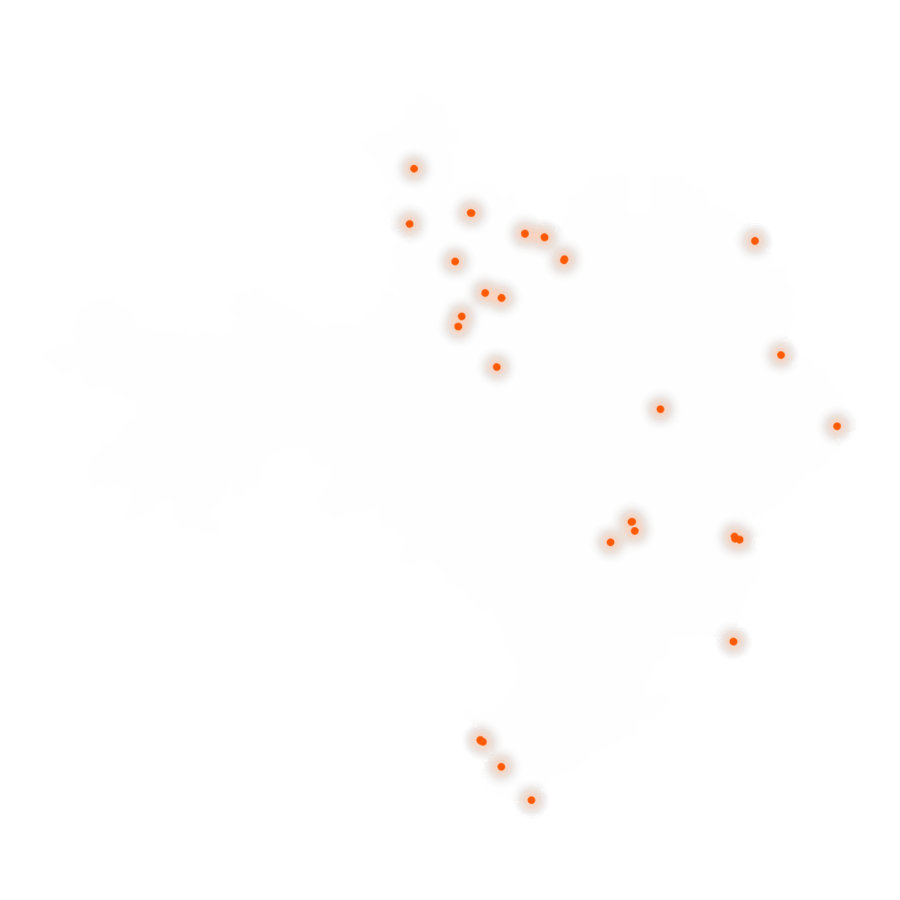 Carte des positions d’urbex du Gard