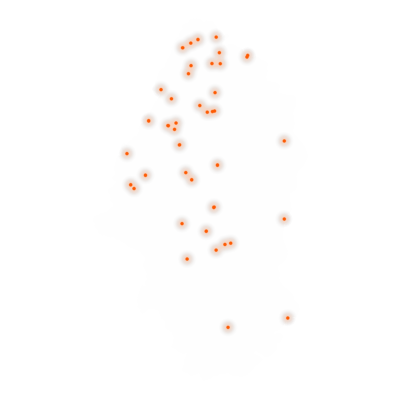 Carte des positions d’urbex du Haut-Rhin