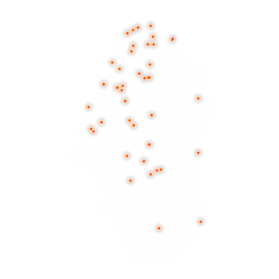 Carte des positions d’urbex du Haut-Rhin