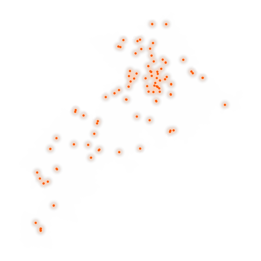 Carte des positions d’urbex de la Haute-Garonne