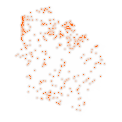 Carte des positions d’urbex des Hauts-de-France