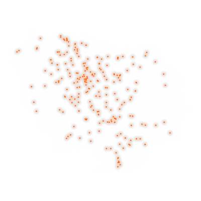 Carte des positions d’urbex d'Île-de-France