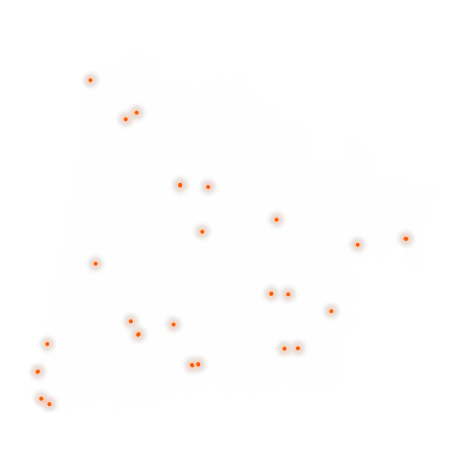 Carte des positions d’urbex des Landes