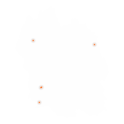 Carte des positions d’urbex de la Lozère