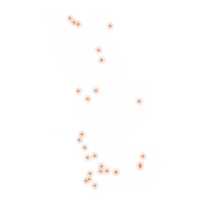 Carte des positions d’urbex de la Manche