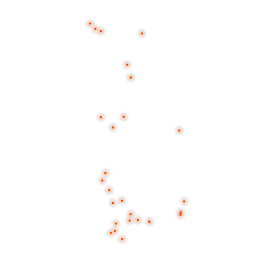 Carte des positions d’urbex de la Manche