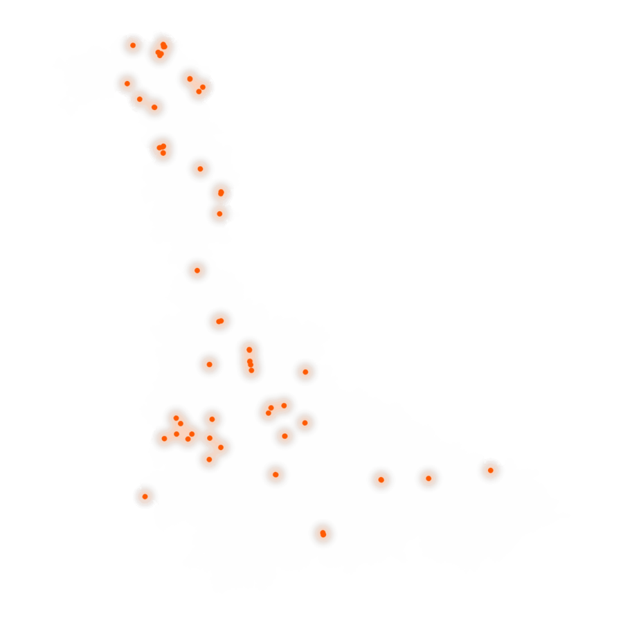 Carte des positions d’urbex de Meurthe-et-Moselle