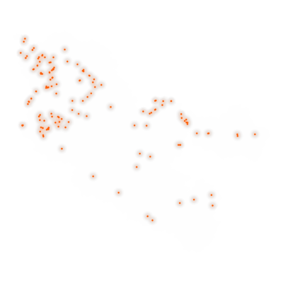 Carte des positions d’urbex de la Moselle