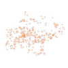 Carte des positions d’urbex d'Occitanie