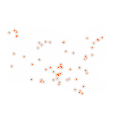 Carte des positions d’urbex de l'Oise