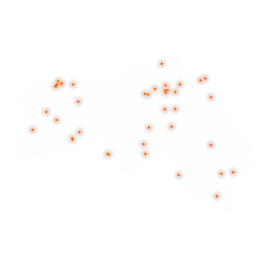 Carte des positions d’urbex de l'Orne