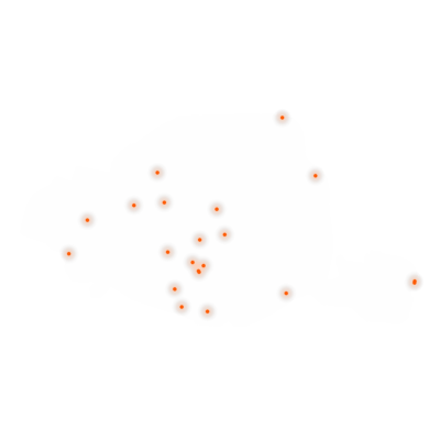 Carte des positions d’urbex de Paris