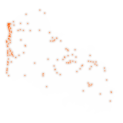 Carte des positions d’urbex du Pas-de-Calais