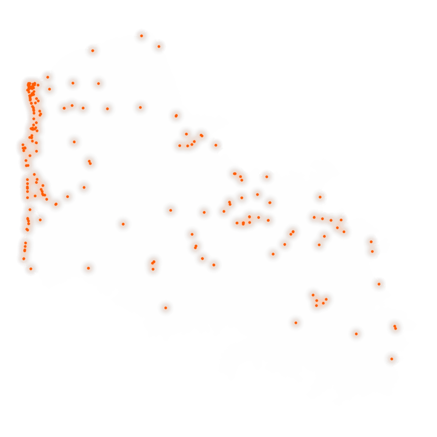 Carte des positions d’urbex du Pas-de-Calais