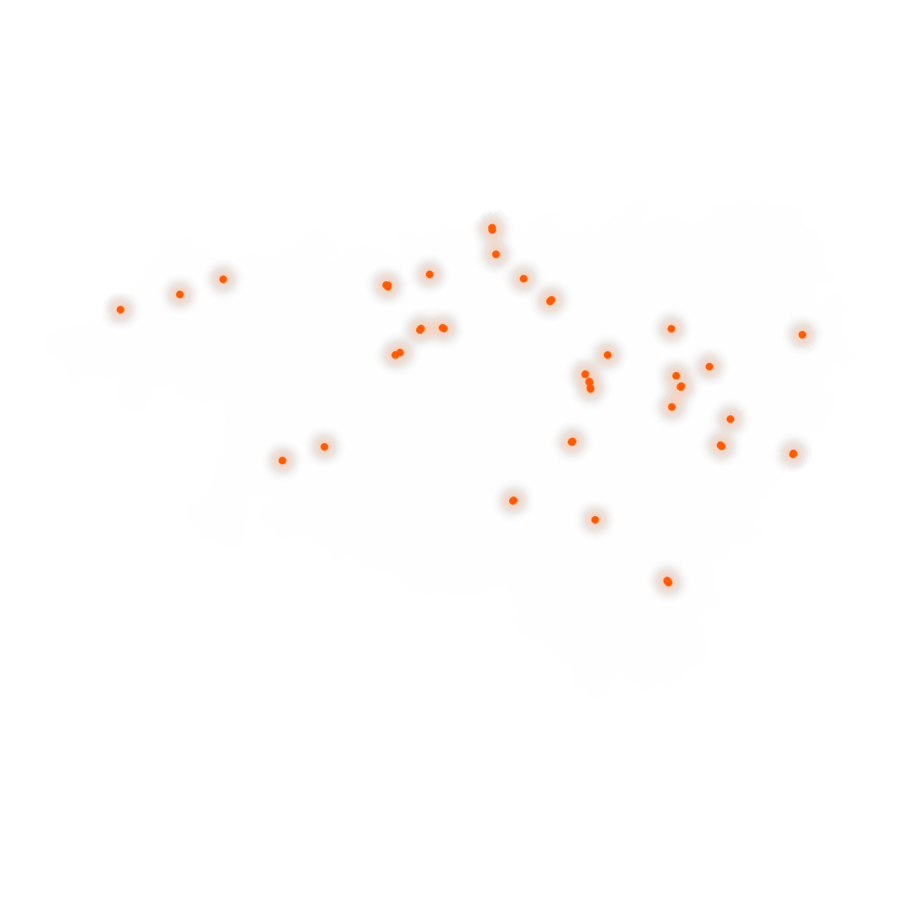 Carte des positions d’urbex des Pyrénées-Atlantiques