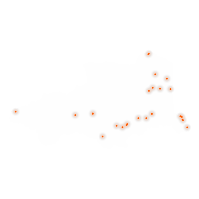 Carte des positions d’urbex des Pyrénées-Orientales