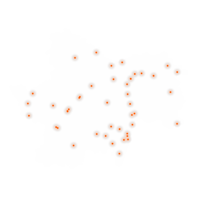 Carte des positions d’urbex de Saône-et-Loire