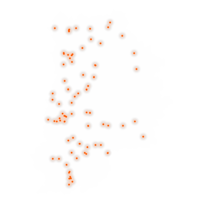 Carte des positions d’urbex de Seine-et-Marne
