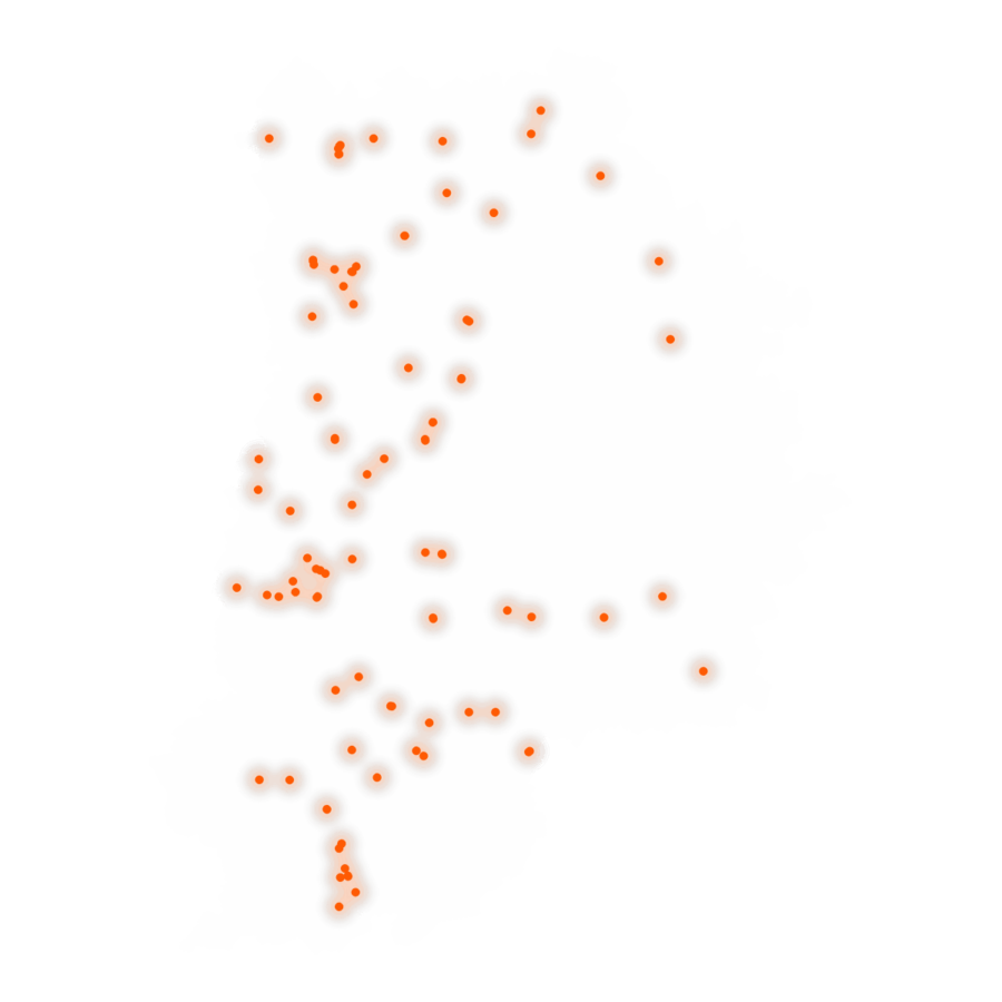 Carte des positions d’urbex de Seine-et-Marne