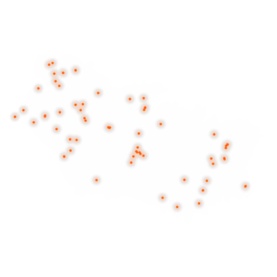 Carte des positions d’urbex de la Somme