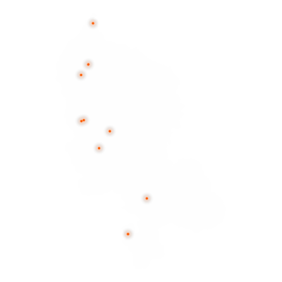 Carte des positions d’urbex du Territoire de Belfort