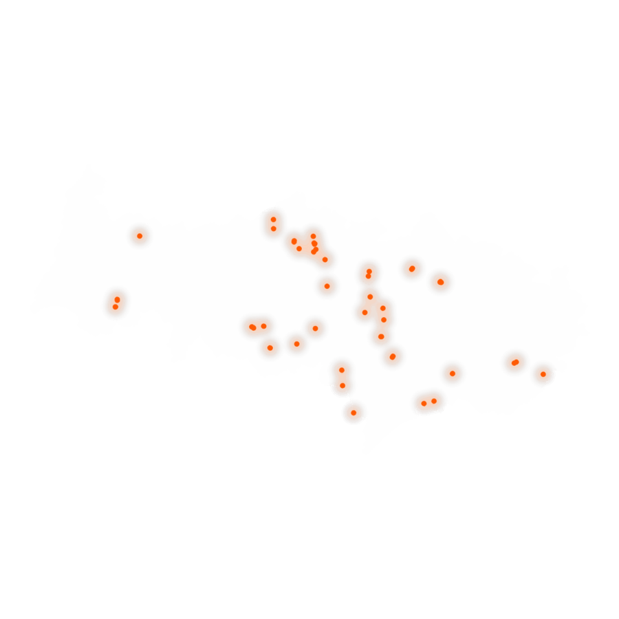 Carte des positions d’urbex du Val-d'Oise