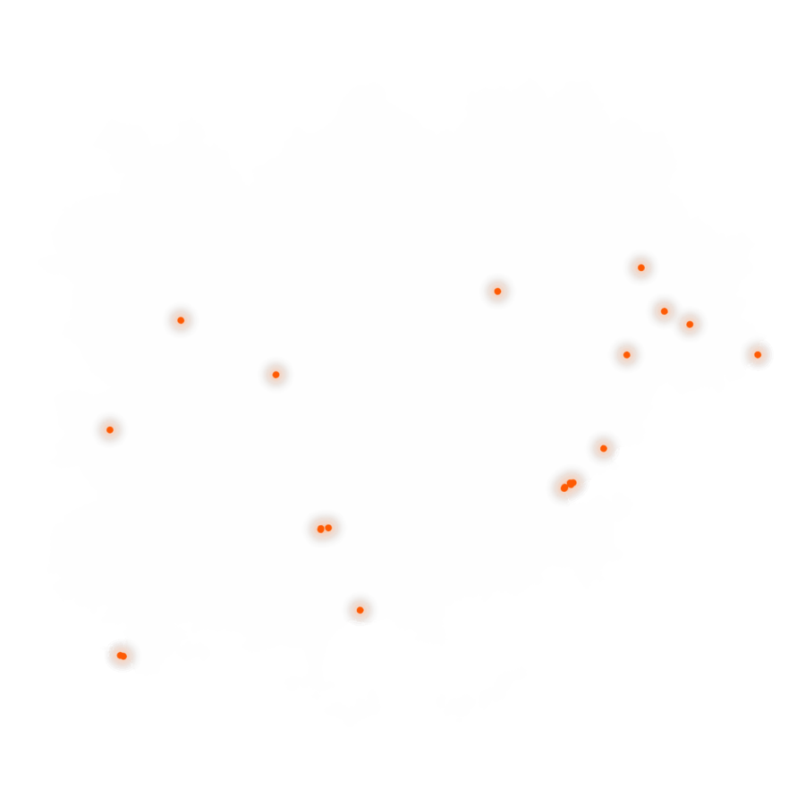 Carte des positions d’urbex du Var