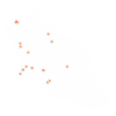 Carte des positions d’urbex du Vaucluse
