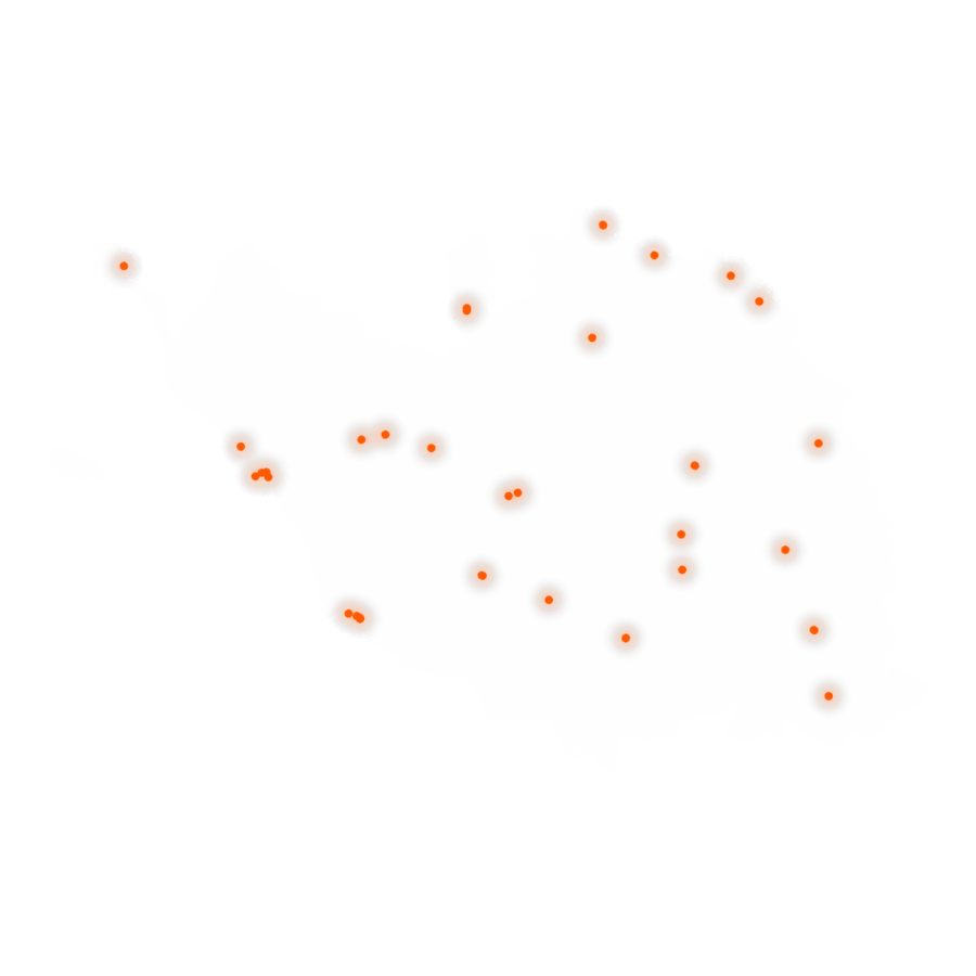 Carte des positions d’urbex de la Vendée